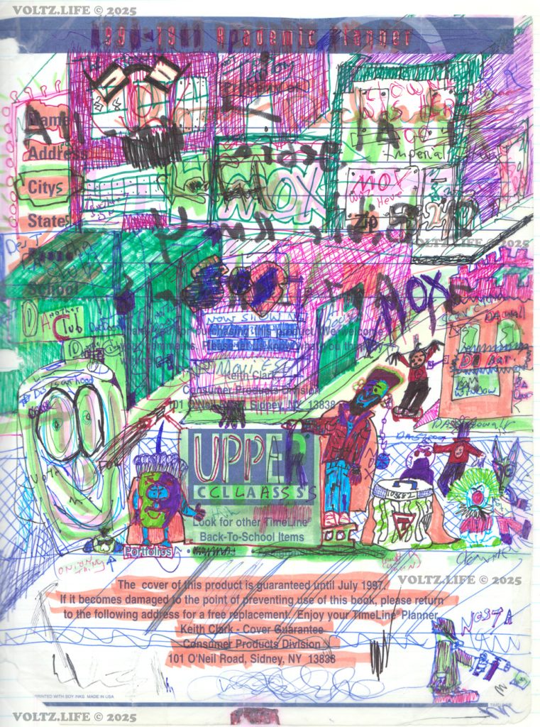The first Voltz ensemble drawing