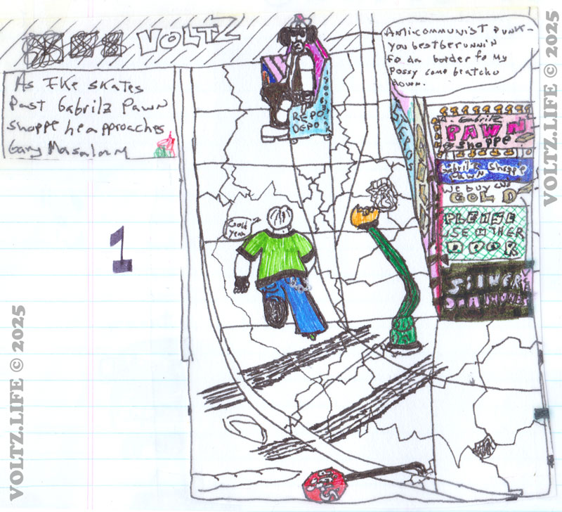 The Voltz Comic Cell 1