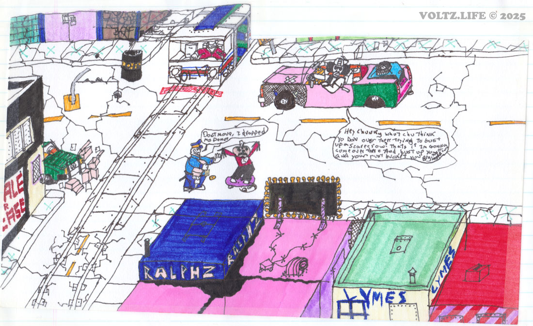 The Voltz Comic Cell 12