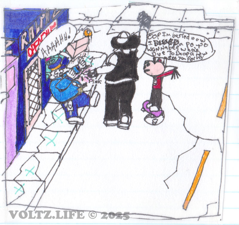 The Voltz Comic Cell 14