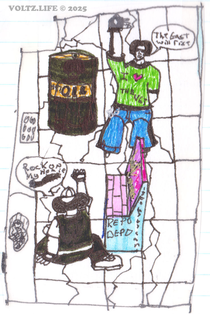 The Voltz Comic Cell 5