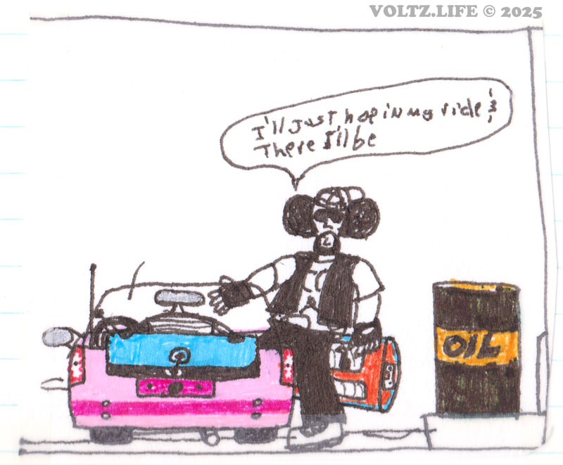 The Voltz Comic Cell 7