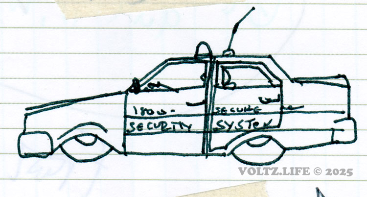 Dodge Duster Security Vehicle