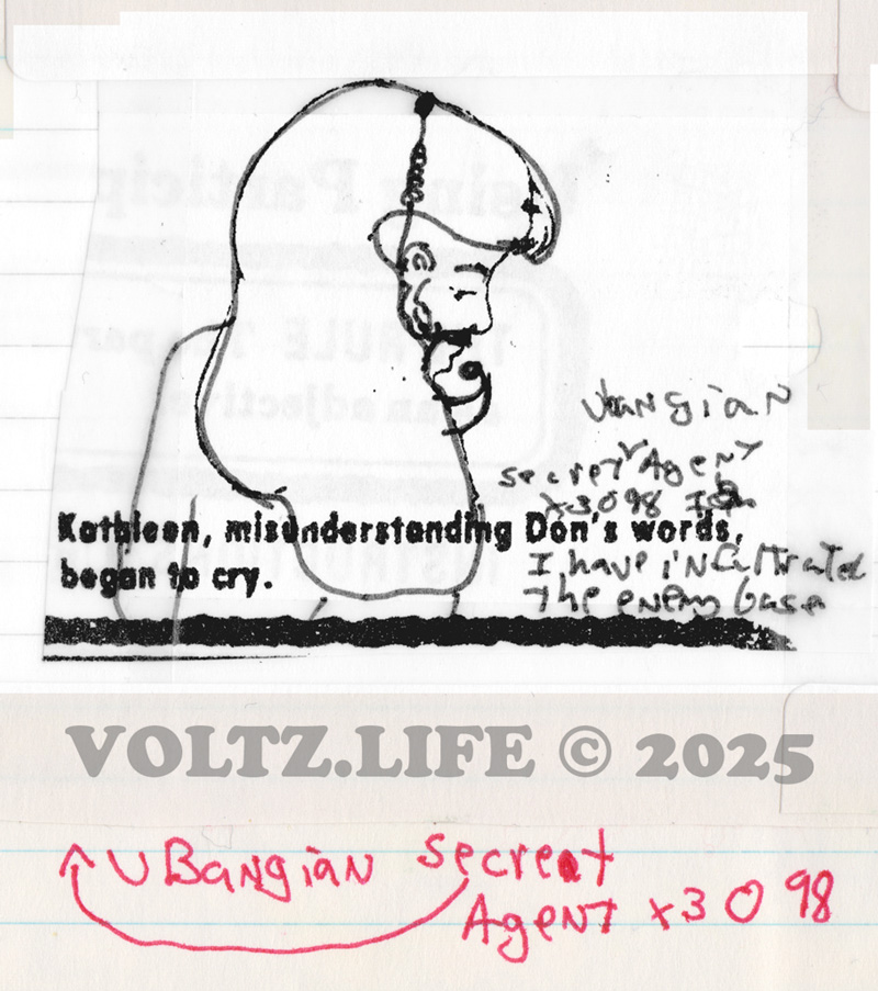 Ubangian Secret Agent X3098
