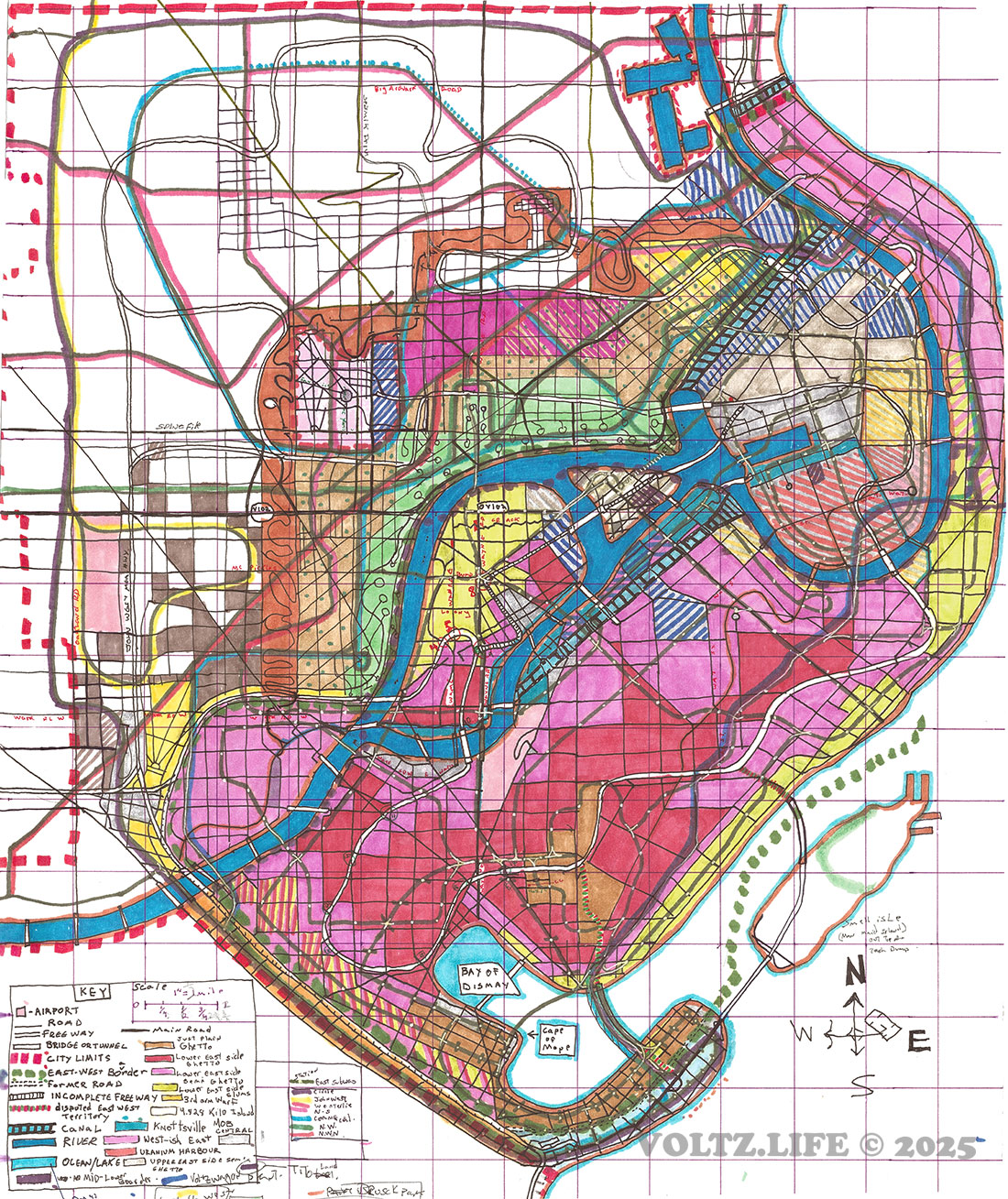 Maps of Voltz